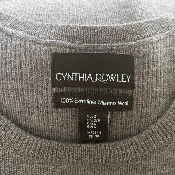 Cynthia rowley sleeveless sweater size s - Picture 4 of 4